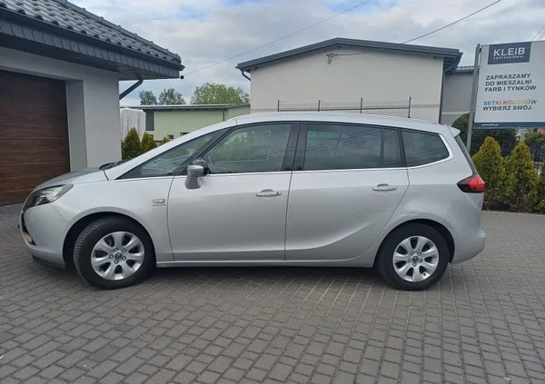 Opel Zafira cena 27900 przebieg: 252000, rok produkcji 2014 z Milanówek małe 92